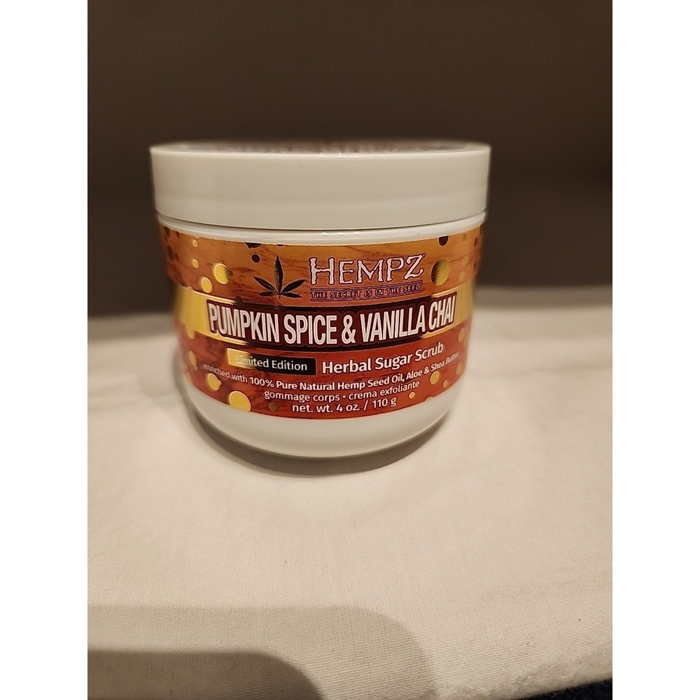 Hempz Pumpkin Spice Vanilla Chai Shea Sugar Body Scrub